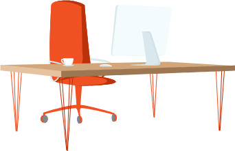 Illustration-Office-horizontal-Desk-svg
