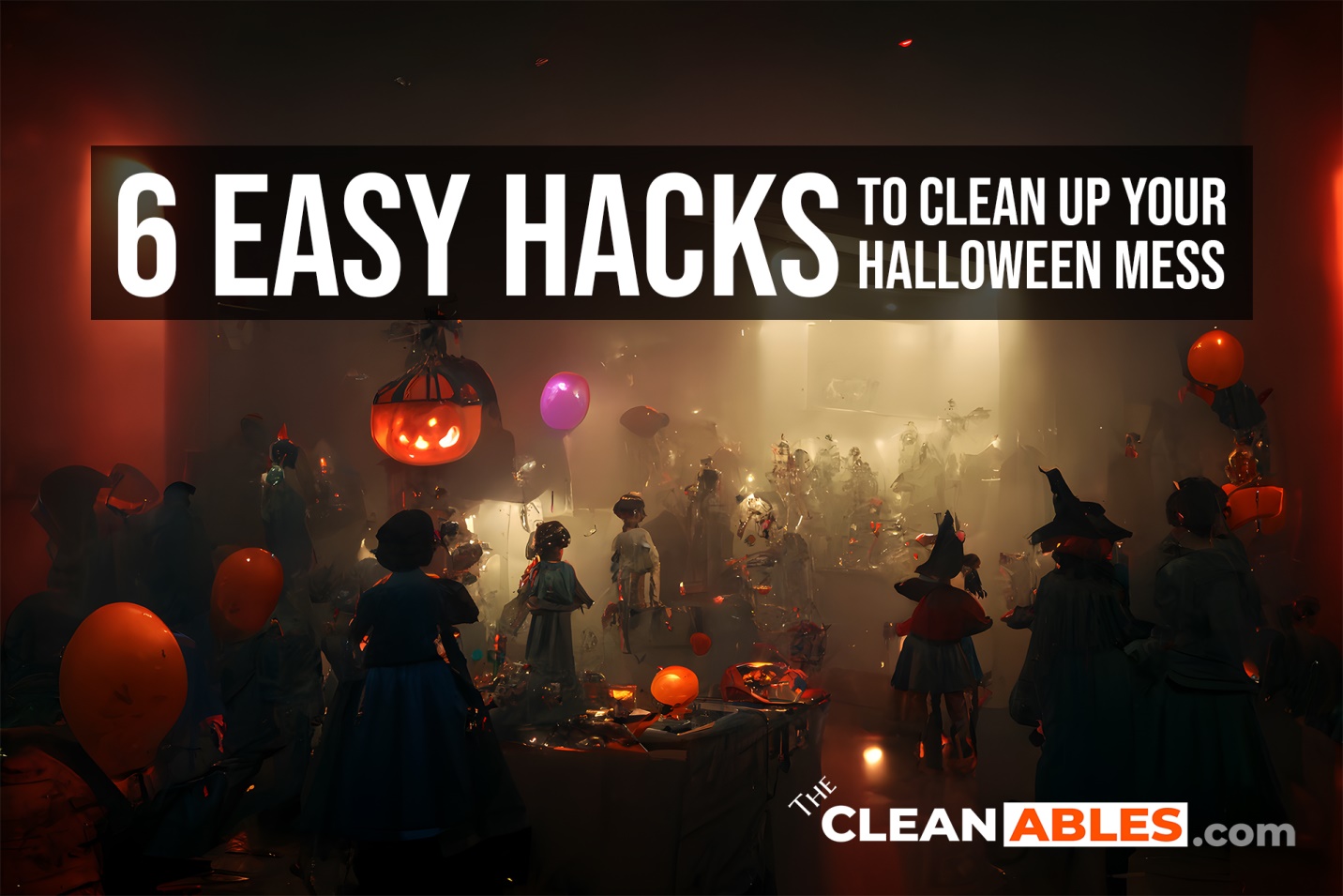 6 easy hacks to clean up your Halloween Mess